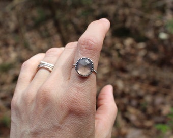 Helena // Smokey Quartz Ring // Sterling  Silver // Hand Crafted // Artisan // Eco Friendly // Victorian Spring Collection