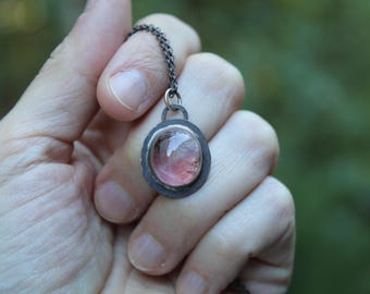 Super Seven // 14kt Gold & Sterling Silver Necklace // Hand Crafted // Artisan // Eco Friendly // Harvest Collection