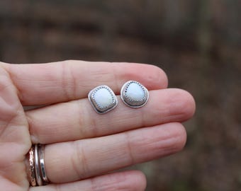 Winter Bone // Earrings //  Sterling Silver // Hand Crafted // Artisan // Eco Friendly // The Winterborn Collection