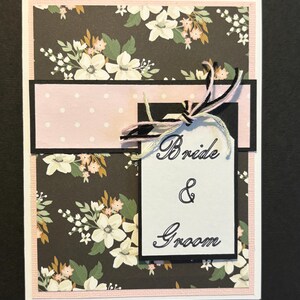 Carte faite main, Fête des mariés, Fêtes de mariage, Félicitations, Foral