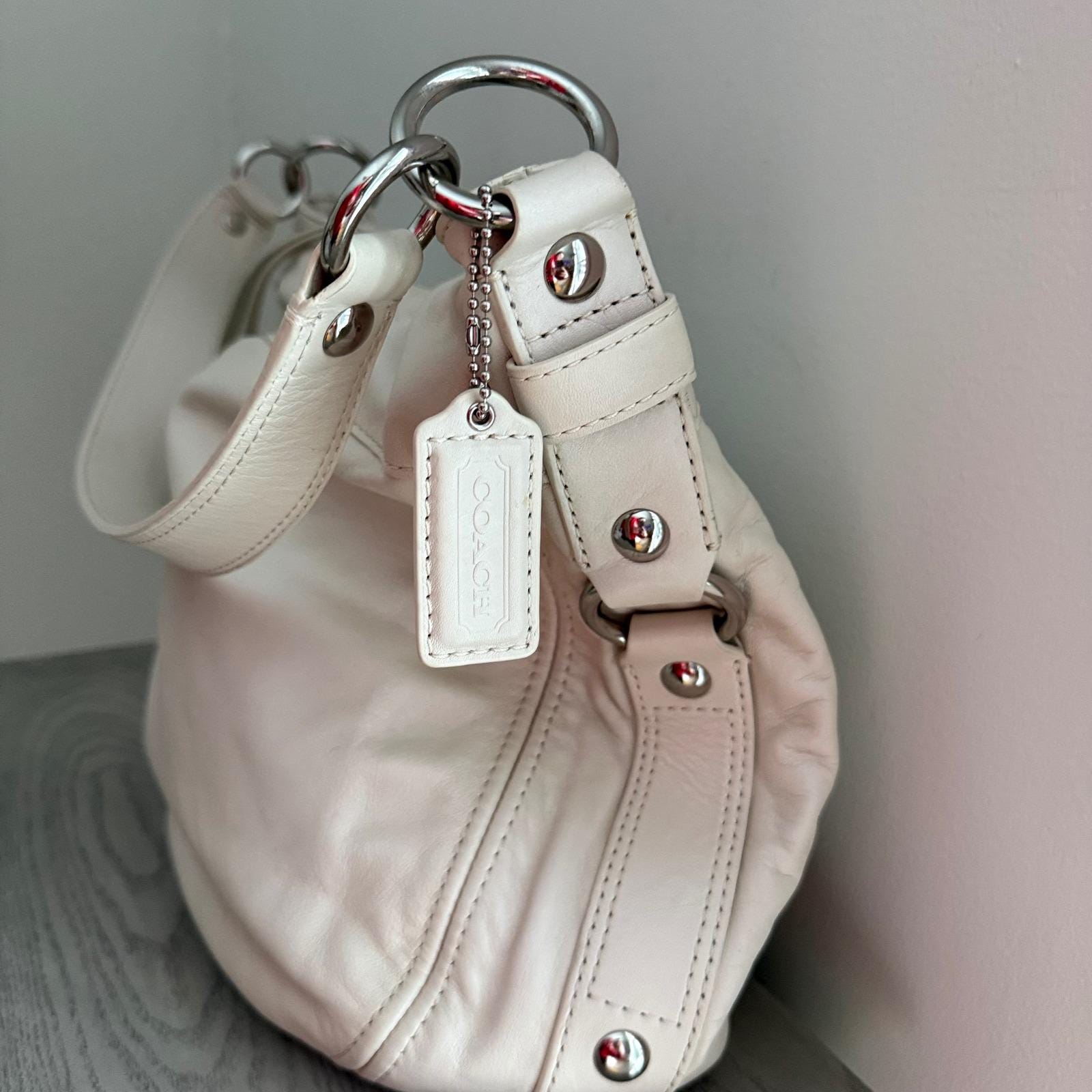 Vintage Coach Pink Hobo - Etsy