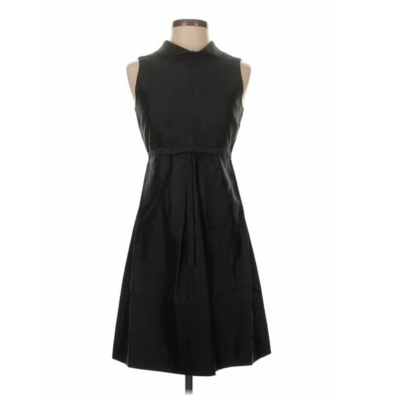 kate spade black dress bow Shelly Silk Blend Waist Midi Size 10 NWT 355 au-size TOVE MINI DRESS - Color:As Picture:Ivory/Nude bedecked back and a