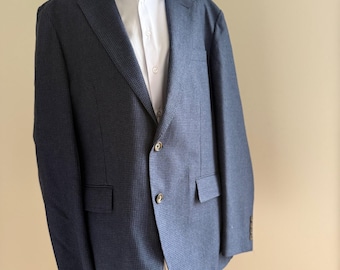 J.Crew Ludlow Suit 42S 32x30 Blue Wool Moon Fabric England Tailored Fit Mens