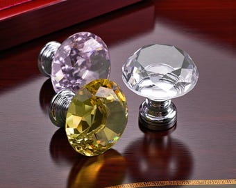 Elegant Drawer Knobs, Cabinet Handles, Sparkling Cupboard Pulls, Decorative Furniture Hardware, Chic Closet Accessories, Gift Idea