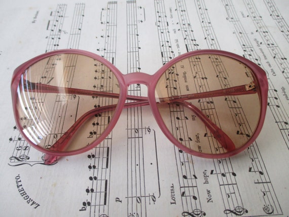 vintage large Rodenstock rose eyeglass frames-  g… - image 4