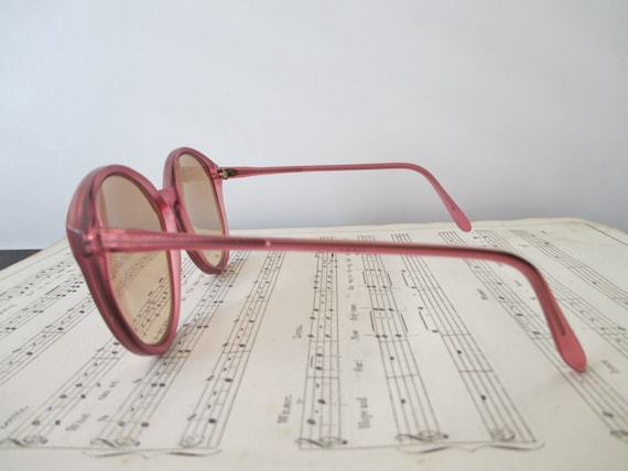 vintage large Rodenstock rose eyeglass frames-  g… - image 2