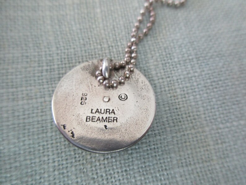 90s Sterling Laura Beamer Bottle Cap