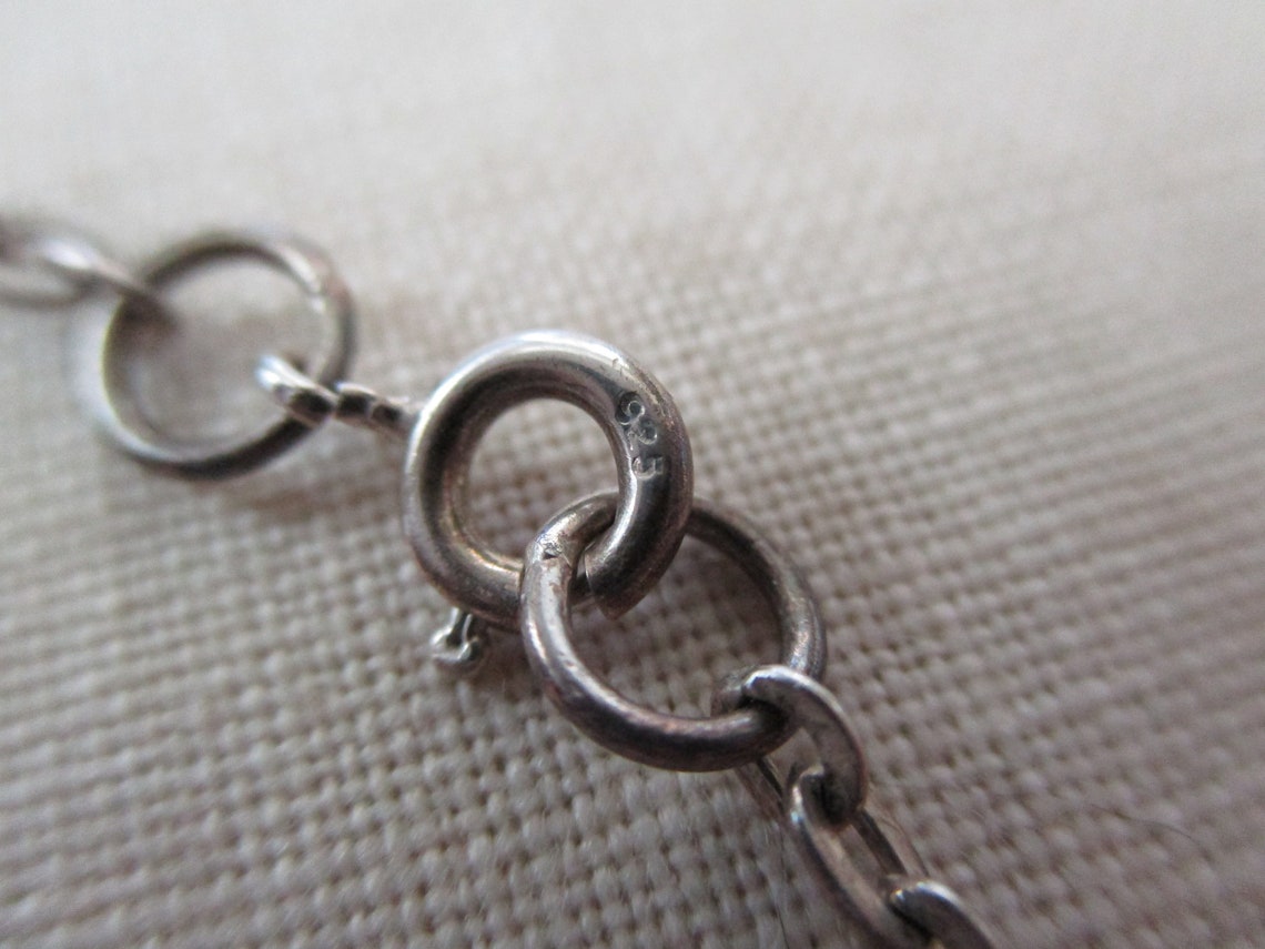 Sterling Silver Golf Necklace With 17