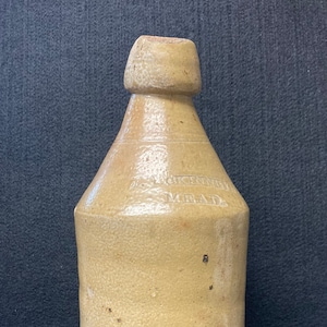 Stoneware Mead bottle by Francis McKinney - PA