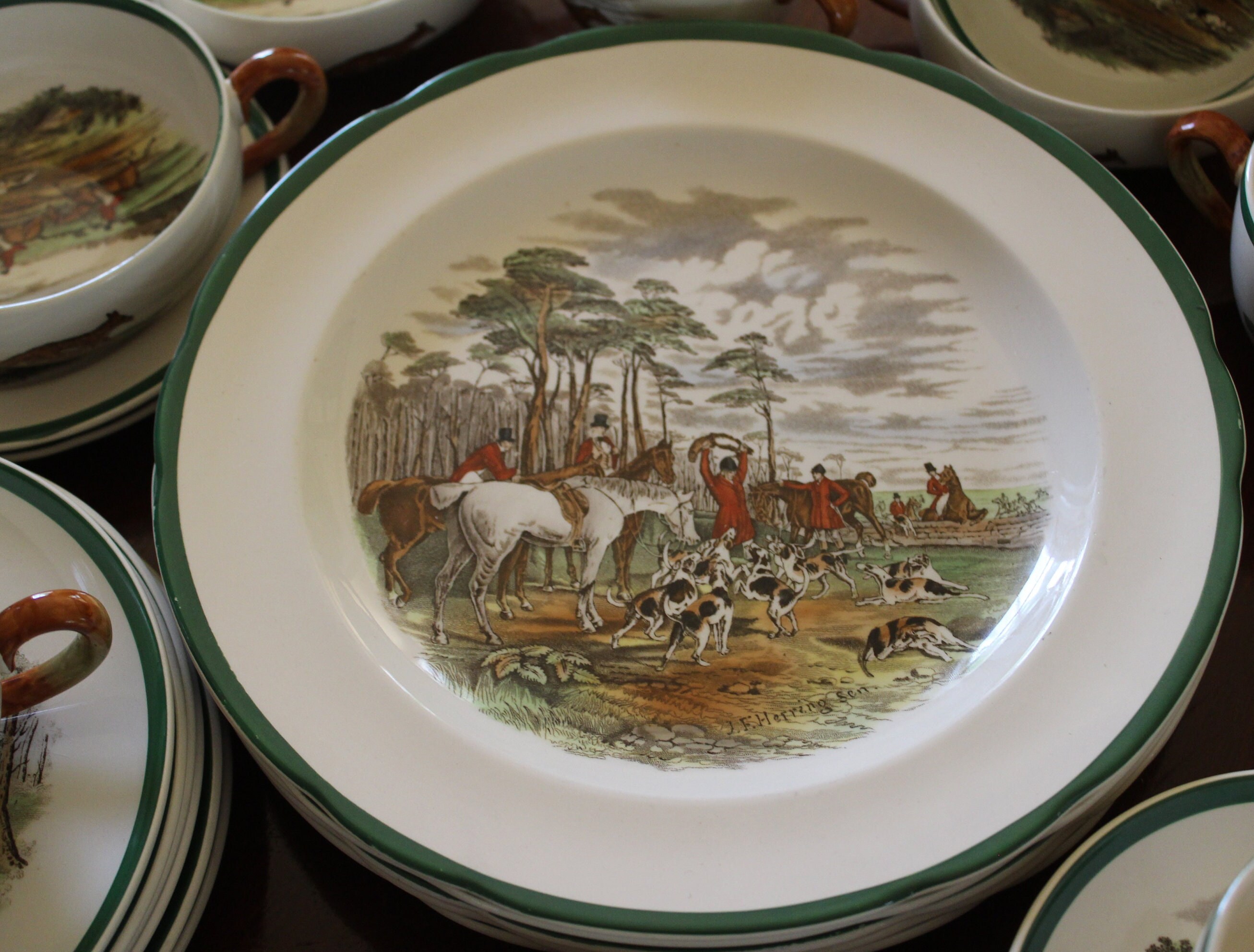 The Hunt Spode - Etsy
