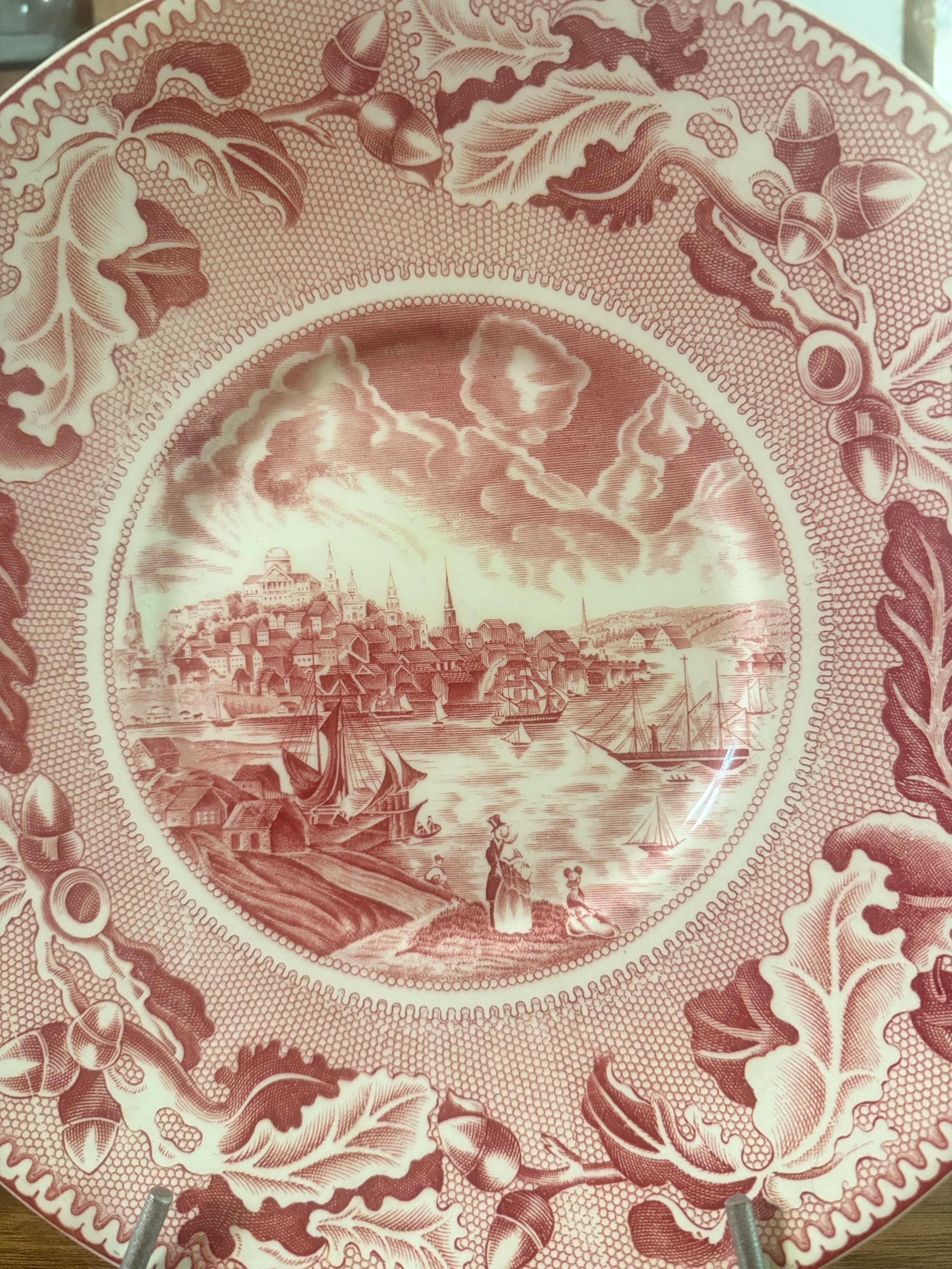 Pink Transferware Colossal Cup & Saucer – Johnson Brothers