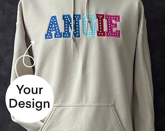 Custom Logo Embroidered Hoodie, Personalized Business Apparel