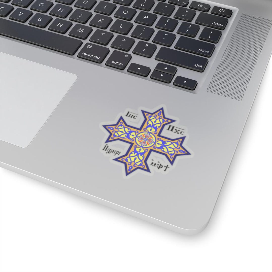 Supernote Crosslink Sticker Coptic Orthodox Cross Sticker Kiss-cut Sticker - Etsy