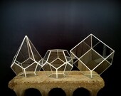 Terrarium , Geometric Terrarium , Glass Terrarium , Stained Glass , Glass Planter