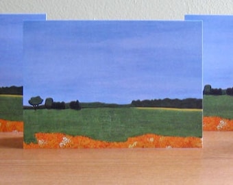 Note Cards, Grandpas Land, landscape, Wisconsin, Wisconsin landscape, stationary set, note card set