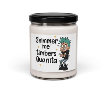Shimmer Me Timbers Sojakerze | Witzige Wohnkultur