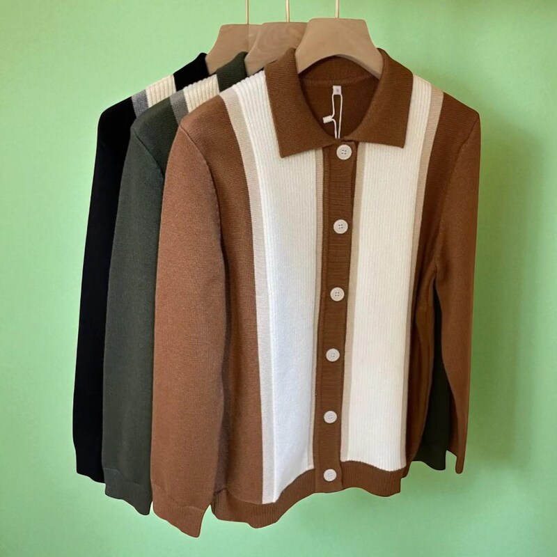 Retro Button Down Sweater - Etsy