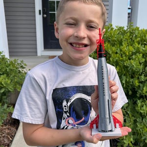 NASA Mercury-Atlas (Atlas LV-3B) Model Rocket and Toy for Space Enthusiasts of All Ages