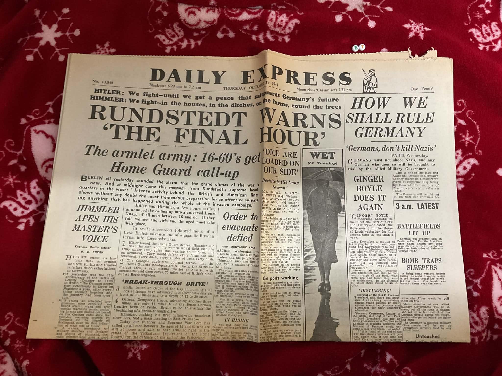 World War 2 Newspapers - Etsy Canada
