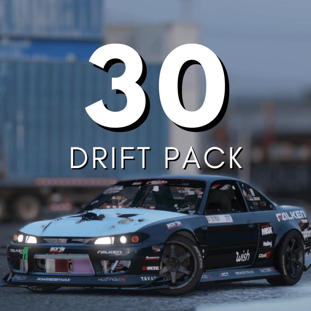 Fivem Drift Car Pack – 30 Add‑on Drift Cars | Realistic Drift Handling ...