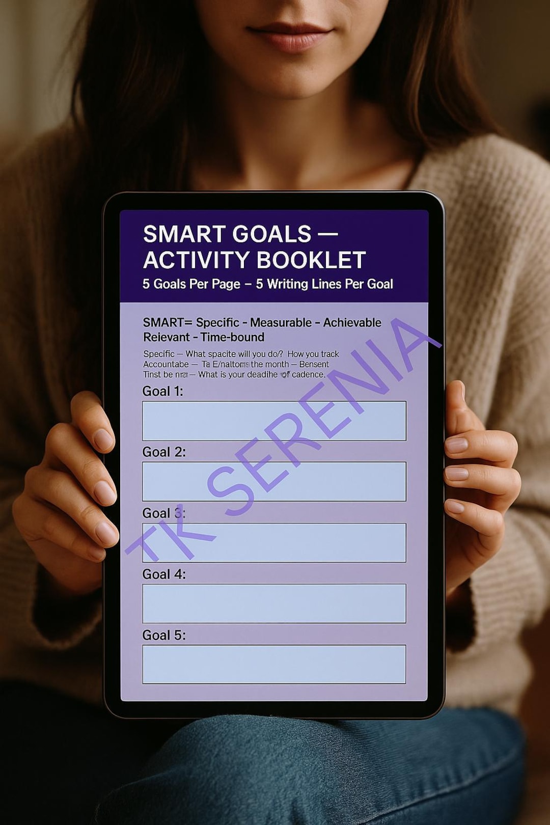 Smart Goals Activity.pdf SMART Goals Activity Booklet | Printable & Fillable Goal Planner ...
