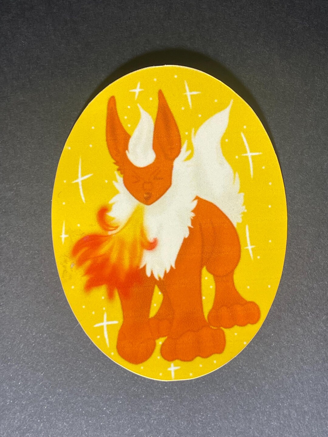 Flareon Pokémon Sticker - Etsy