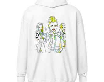 Bluza z kapturem z grafiką K-Pop Demon Hunters | Unisex Anime Streetwear