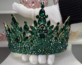 EMERALD GREEN QUINCEAÑERA crowns
