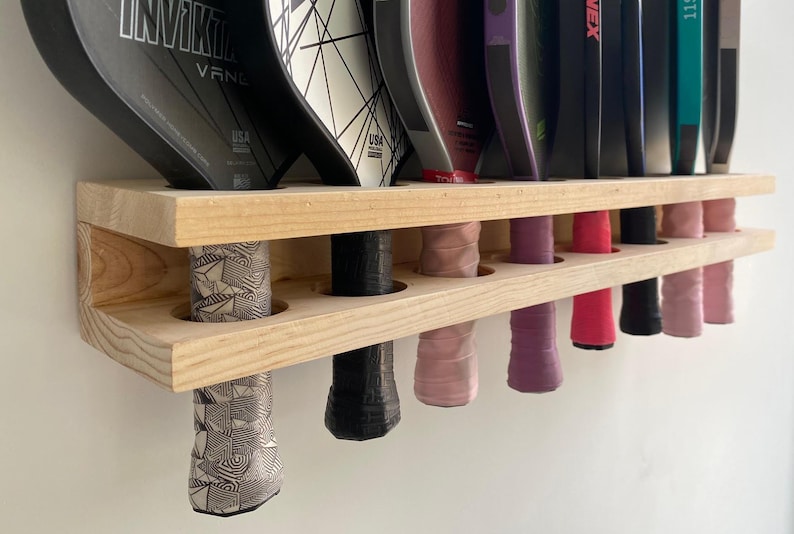 Paddle Rackuk Pickelball Paddle Rack for 8 or More Paddles - Etsy