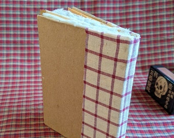 Book #67 "Yotam"-- Handmade blank book (journal, sketchbook)