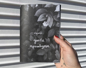 Record: Gentle Apocalypse, a photo zine