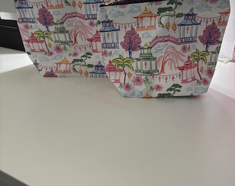 Mahjong Tile & Card Pouch Bundle