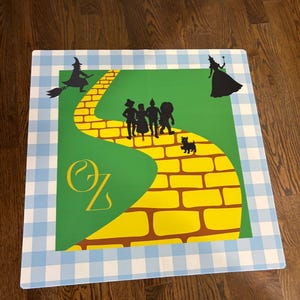 Wizard of Oz inspired Mahjong Mat: Mahj Game Tabletop
