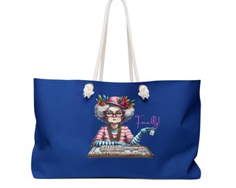 Finally a Joker Mahjong Carry-All Bag - Carry All of your Mahj Essentials!