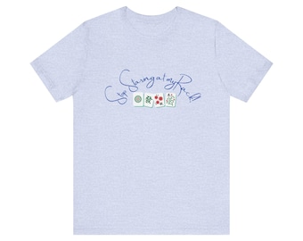 Mahjong Tee: Stop Staring At My Rack, Mahj Player Gift