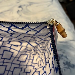 Mahjong Tile Pouch: Bamboo Zipper, Travel Essentials Bag image 4