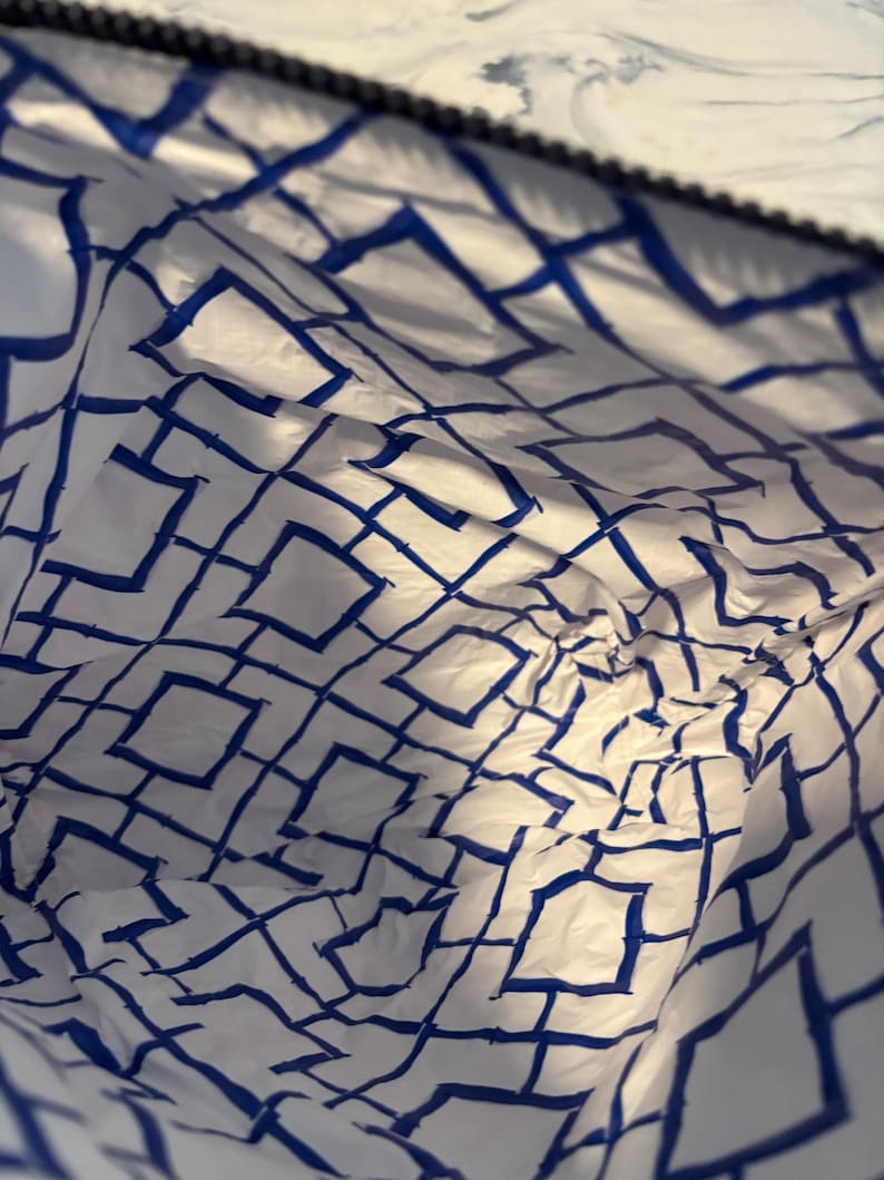 Mahjong Tile Pouch: Bamboo Zipper, Travel Essentials Bag image 3