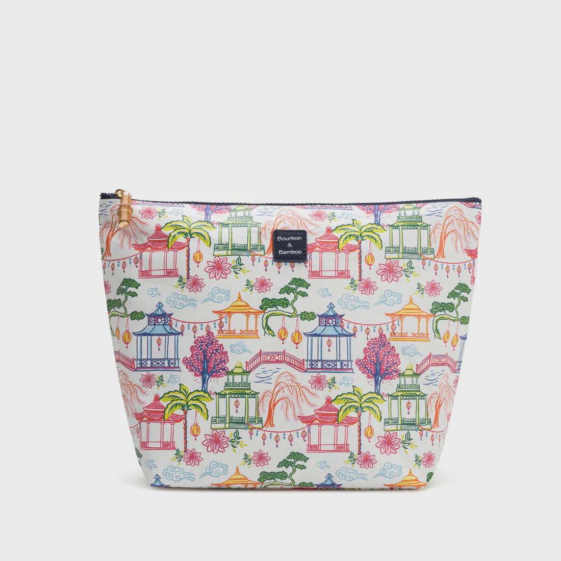 Mahjong Tile Pouch: Bamboo Zipper, Travel Essentials Bag - Etsy