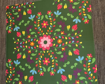 Happy Day! Neoprene Mahjong Mat Tabletop