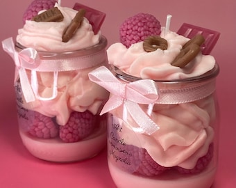 Gourmet scented soy wax candle - scented candle - nanny gift, godmother gift, teacher gift