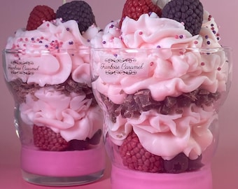 Gourmet scented candle made of soy wax