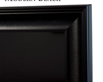 Modern Black Samsung TV Frame Bezel, Custom TV frames  for Samsung The Frame 2021-2026 & The Frame Pro 2025-2026