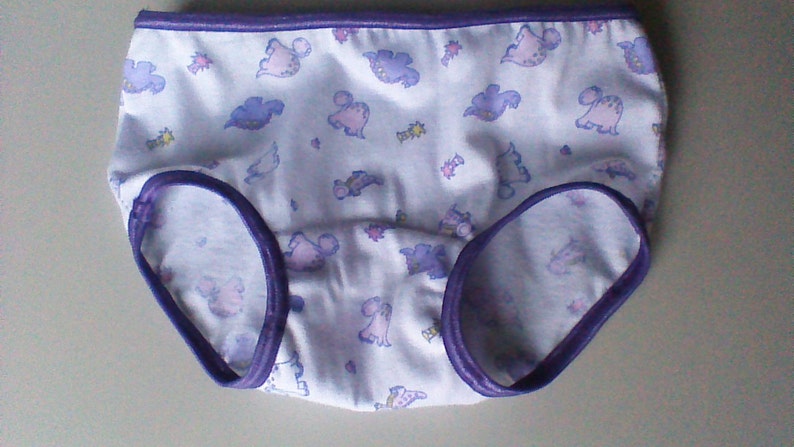 Girl's Underwear sizes 1-10 yrs PDF Sewing Pattern image 1