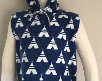 H & G Hooded Vest for 2 - 10 years PDF Pattern