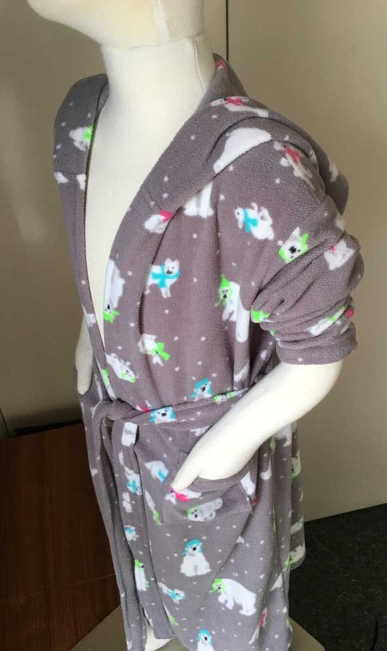 Childrens Bathrobe Sizes 12 Months 10 Years PDF Being Pattern Etsy
