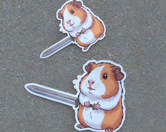 Percy Jackson Guinea Pig Sticker - Sea of Monsters Inspired Bookish Gift