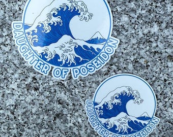 Percy Jackson Daughter of Poseidon Sticker