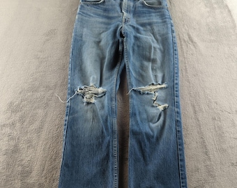 vintage 80s Levis 501 Orange Tab Jeans 30 (pour 28 x 27) bleu délavé Skater Canada