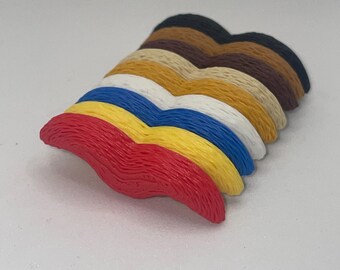 Fun Gift, Quirky Home decor Desk organiser accessories - Mr. Staring - Moustache Magnetic accessories