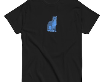 Renaissance Cat Meow T-Shirt Funny Cat Tee Animal Lovers Gift Shirt